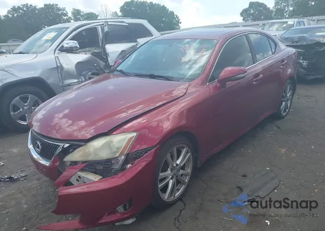 2010 Lexus Is 250 из США, поврежденный, VIN JTHBF5C23A2094641